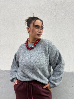 Maglioncino Morbido Grigio