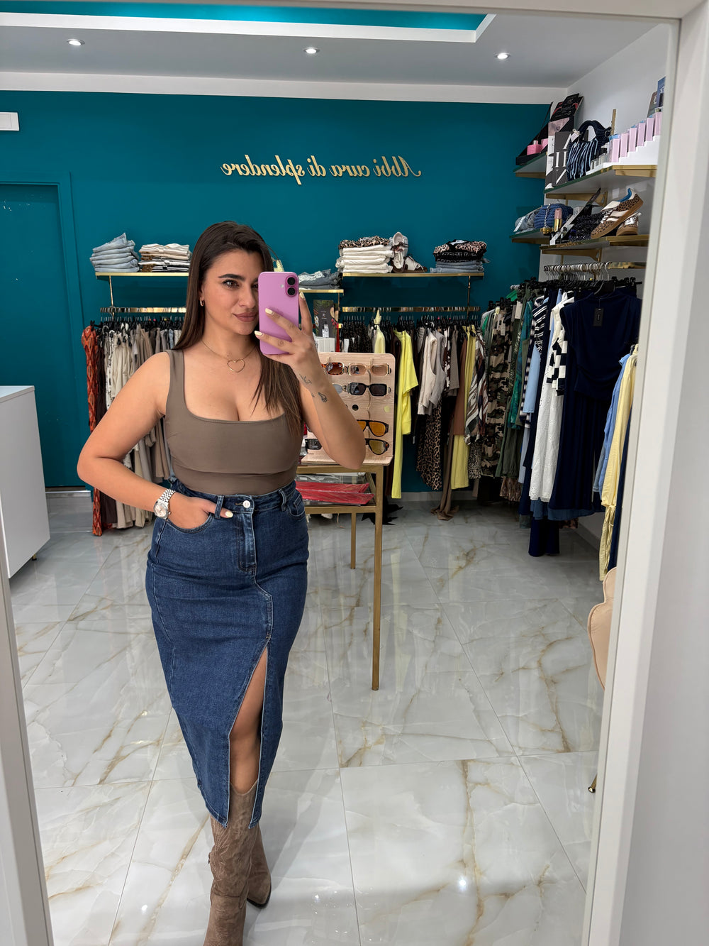 Longuette Jeans Maddie