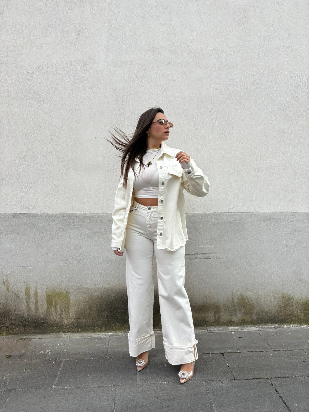 Coordinato Denim Beige