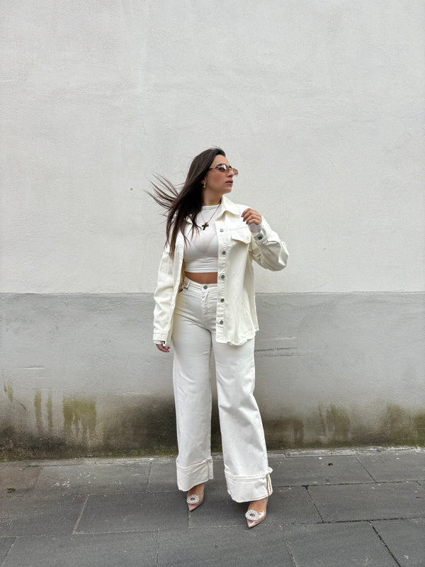 Coordinato Denim Beige
