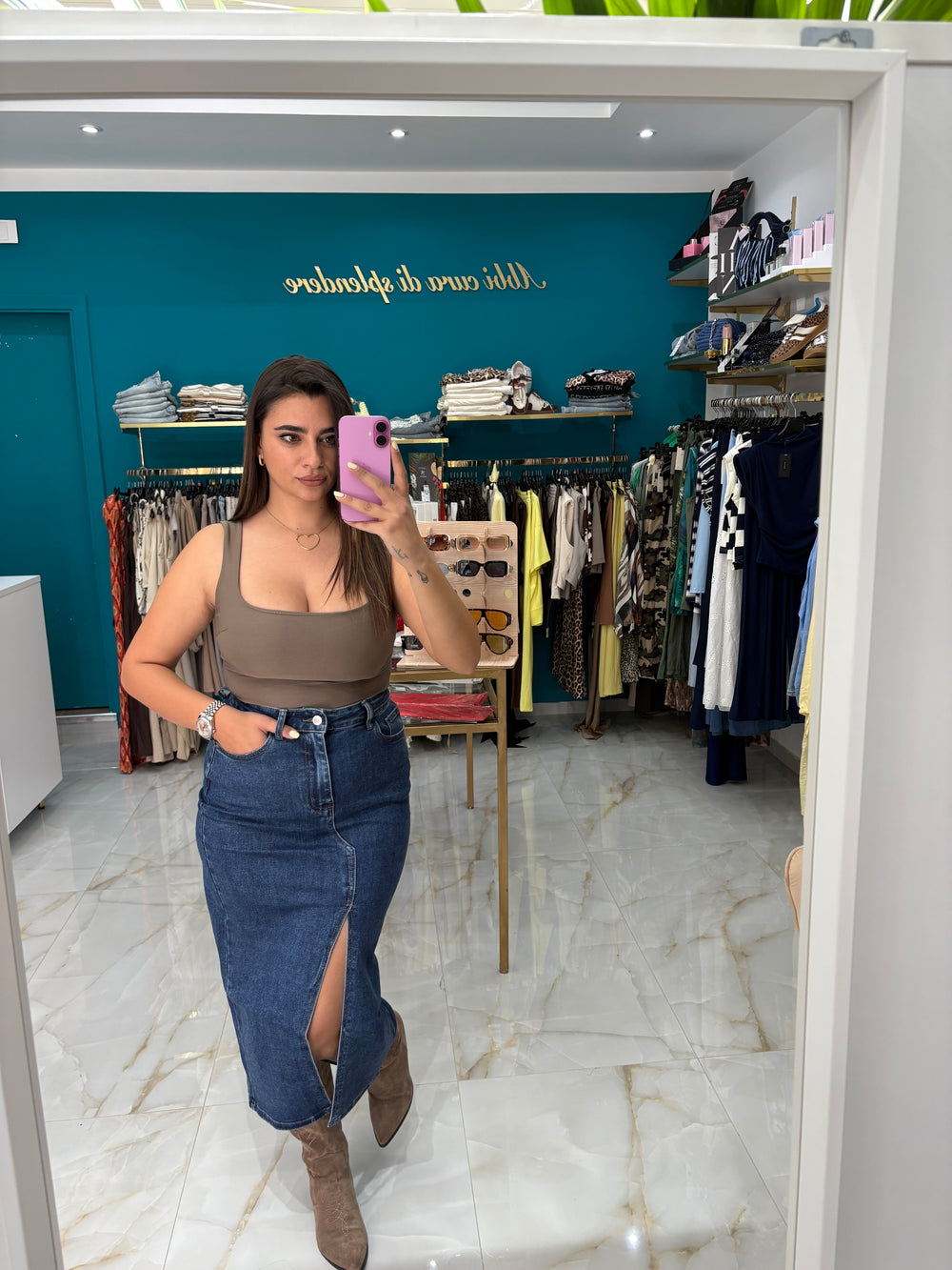 Longuette Jeans Maddie