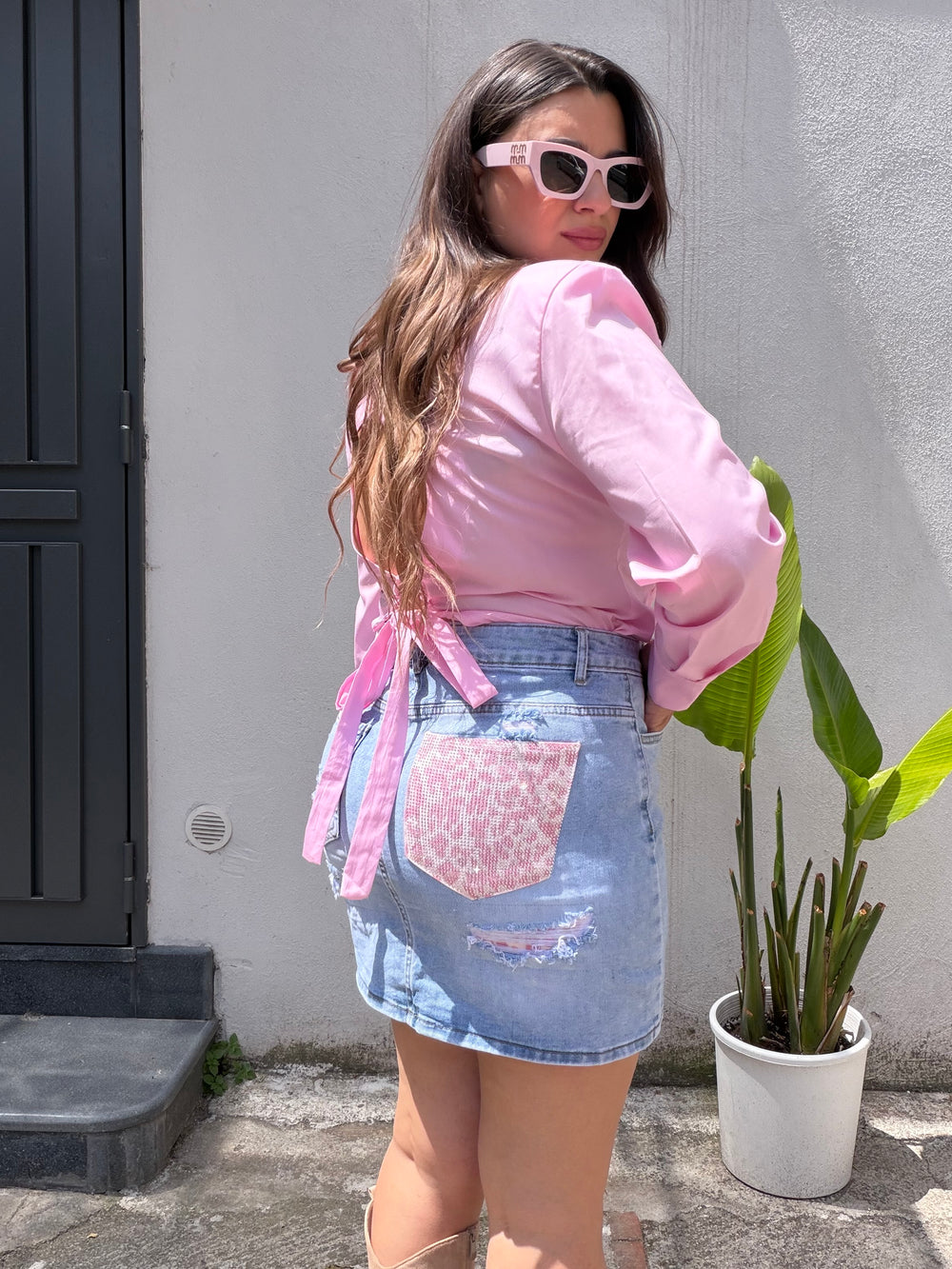 Camicia Heart Rosa