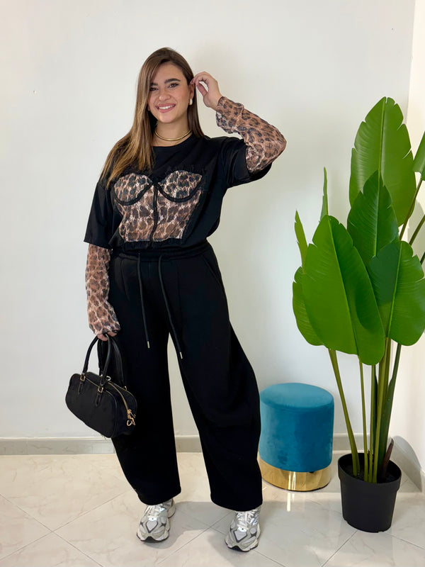 Pantalone Japan Nero