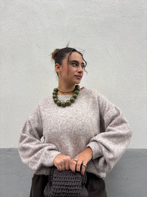 Maglioncino Morbido tortora