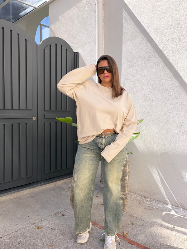 Jeans Ballon Sfumato