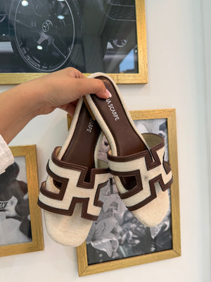 Ciabattine Summer Beige e marrone