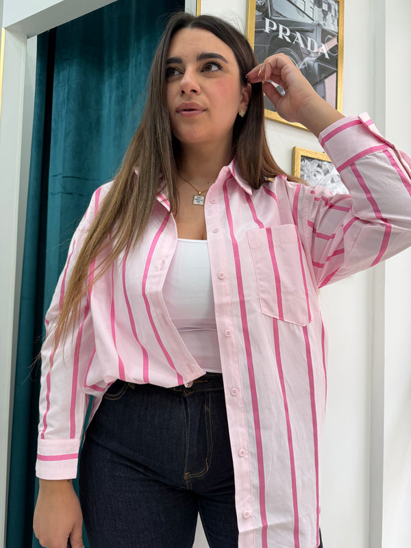 Camicia righe Bubble