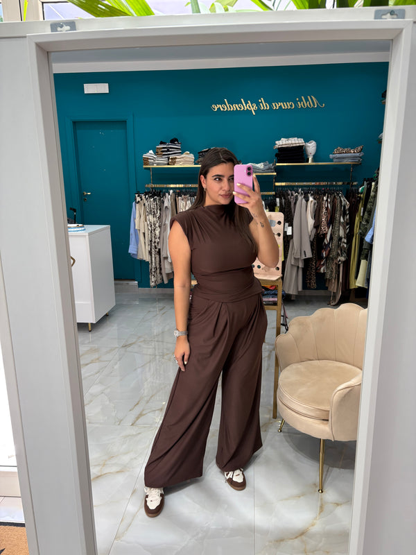 Coordinato Monaco Marrone
