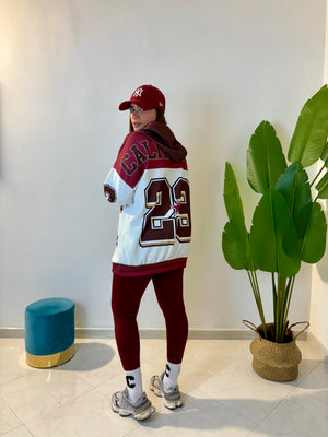 Coordinato California Bordeaux