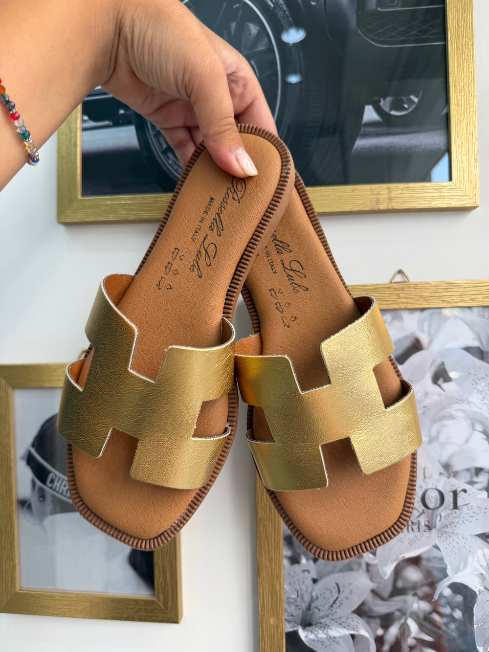 PRE ORDINE (4/5 GG) Ciabattina Summer Oro