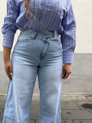 Jeans Trasvers Chiaro