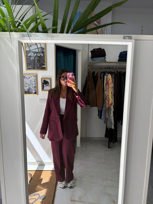Tailleur Office bordeaux
