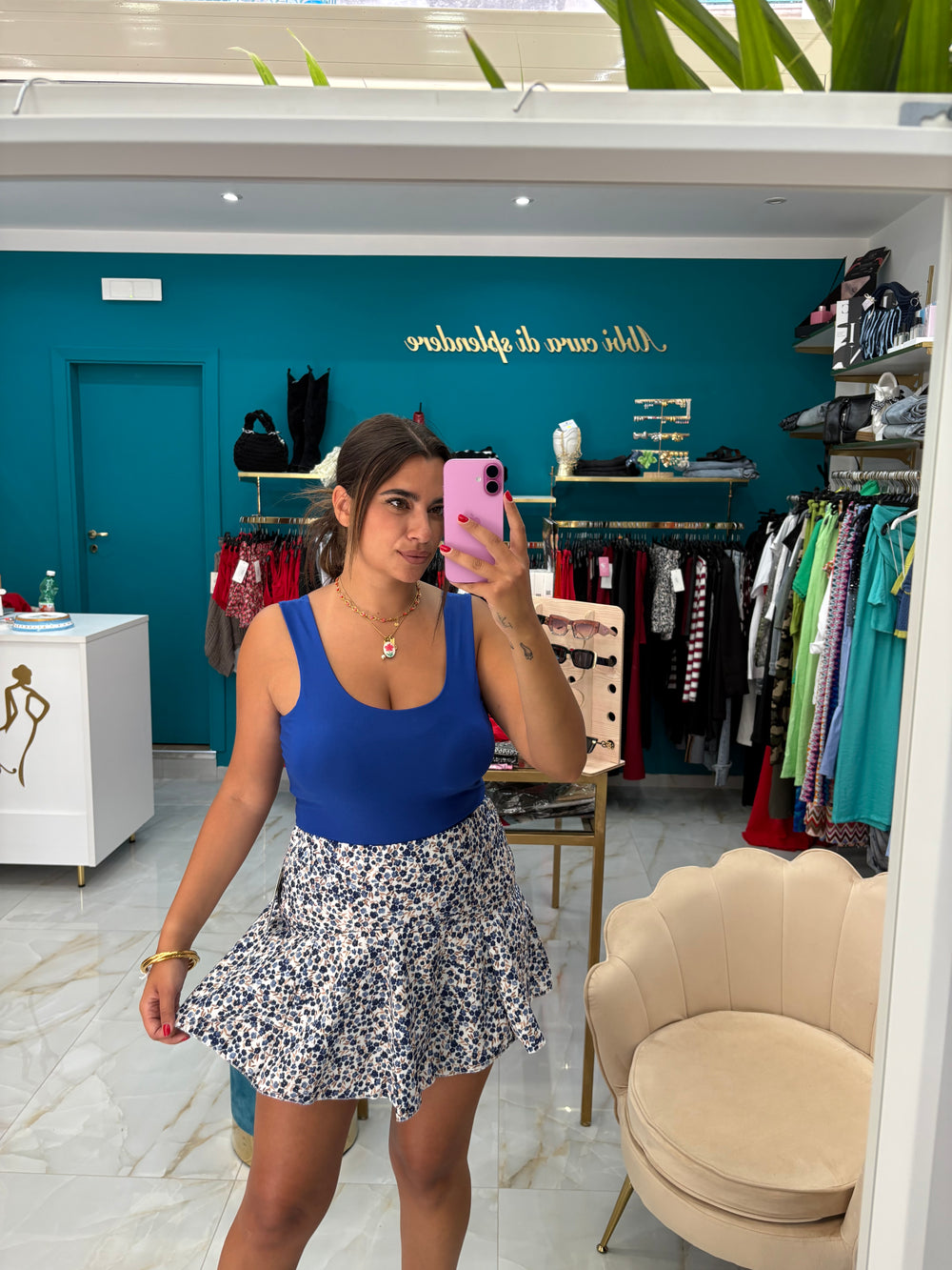 Pantagonna Floris Blu