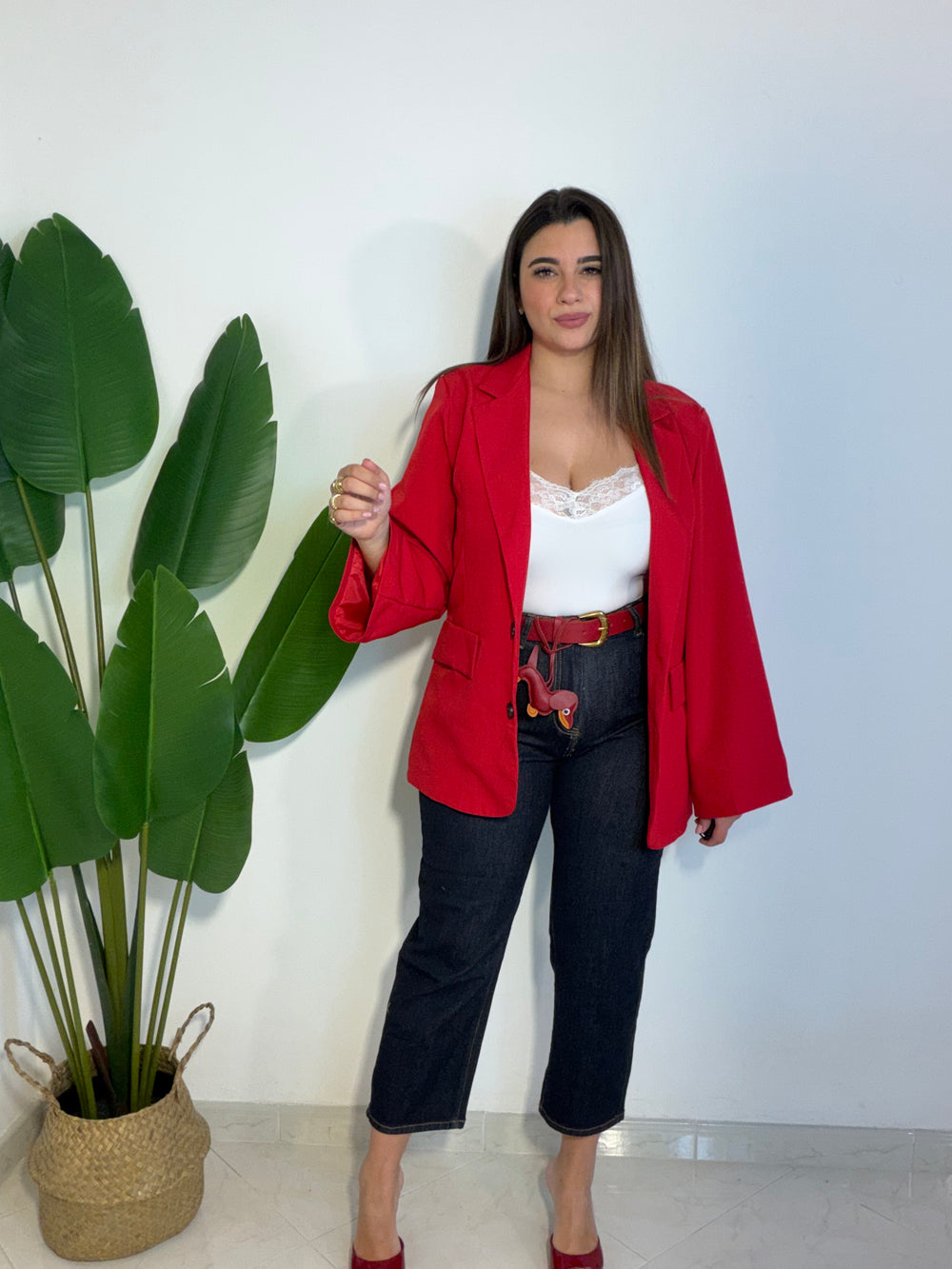 Jeans Mom Teddy