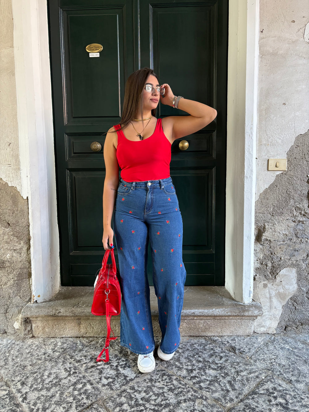 Jeans strawberry