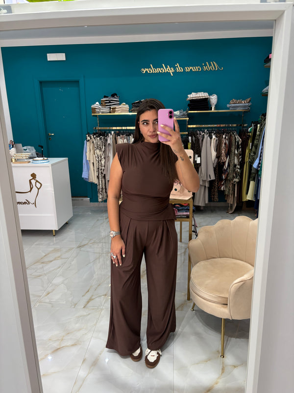 Coordinato Monaco Marrone
