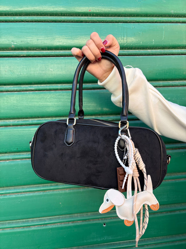 Charm Bag Bassotto Beige