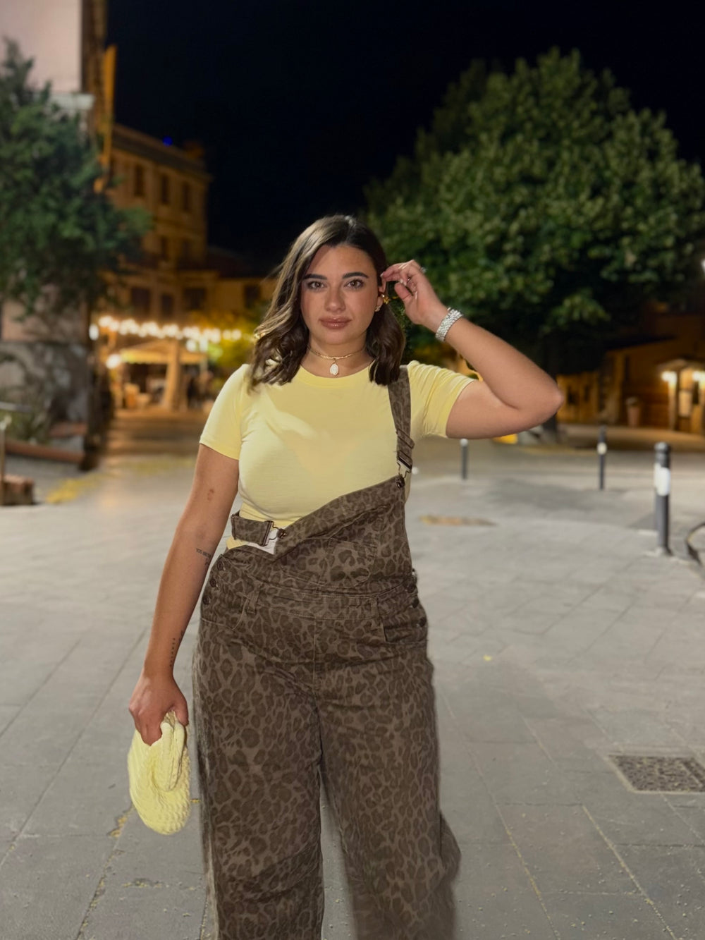 T-shirt Basic gialla
