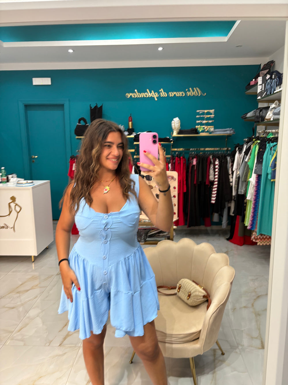 Tutina Maggie Azzurra