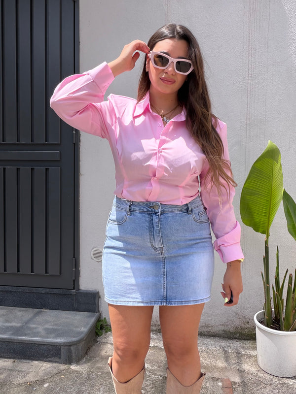 Camicia Heart Rosa