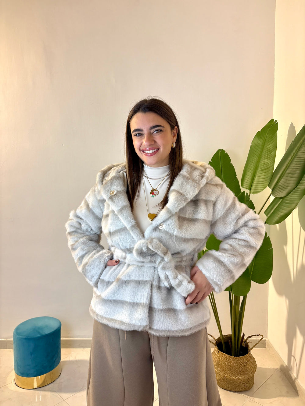 Pelliccia Elegance Beige