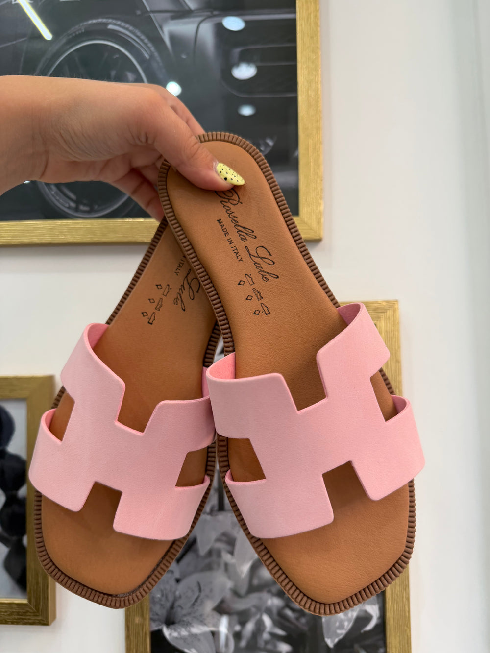 PRE ORDINE 4/5 GG Ciabattina Summer Rosa