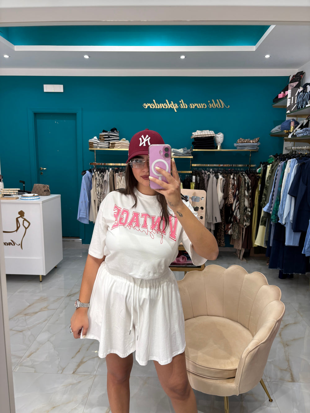 Coordinato Vintage Bianco