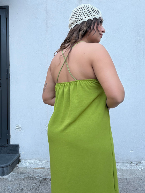 Abito Comodo Verde