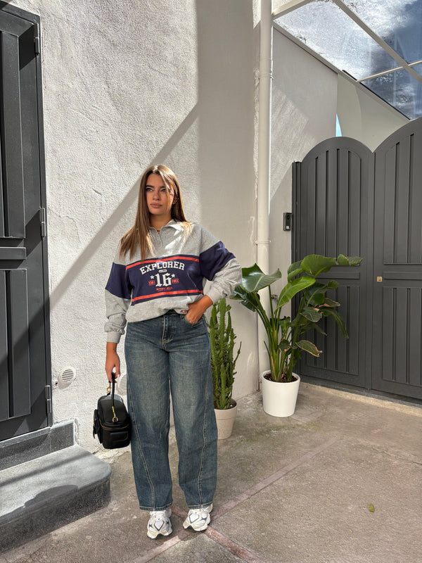 Jeans Ballon Sabbia