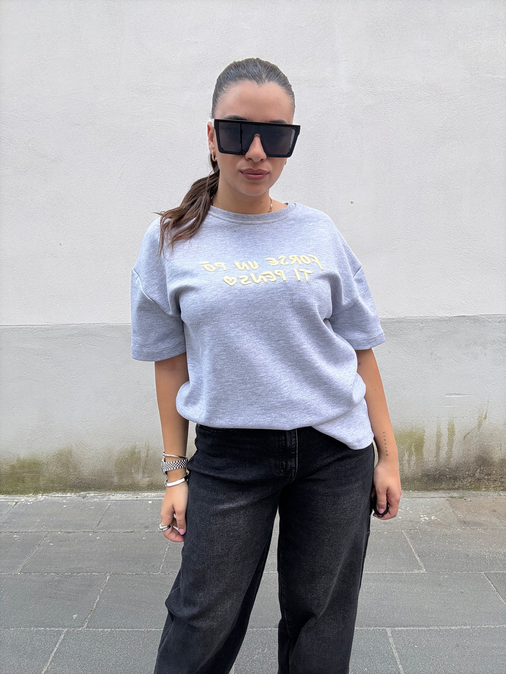 T-shirt Lumina “forse un po’ ti penso”