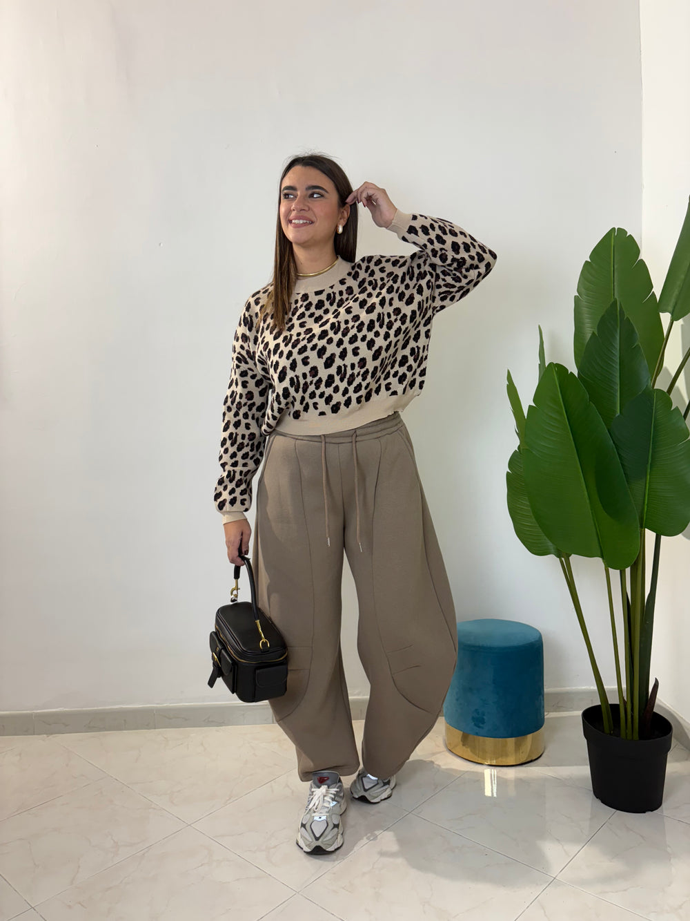 Pantalone Japan Tortora