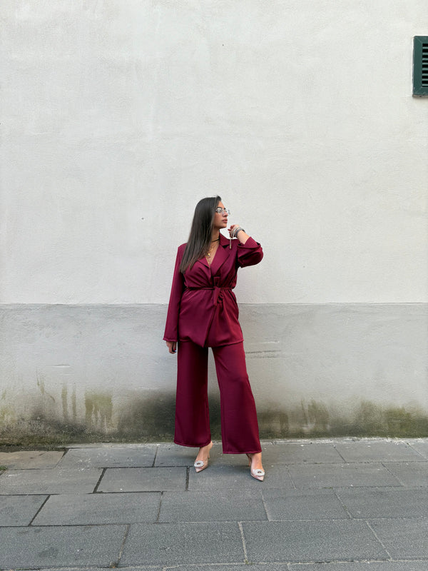 Tailleur Jennifer Bordeaux