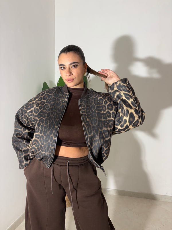 Bomber Leopardato