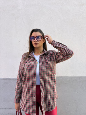 Camicia Flanella Rossa e nera