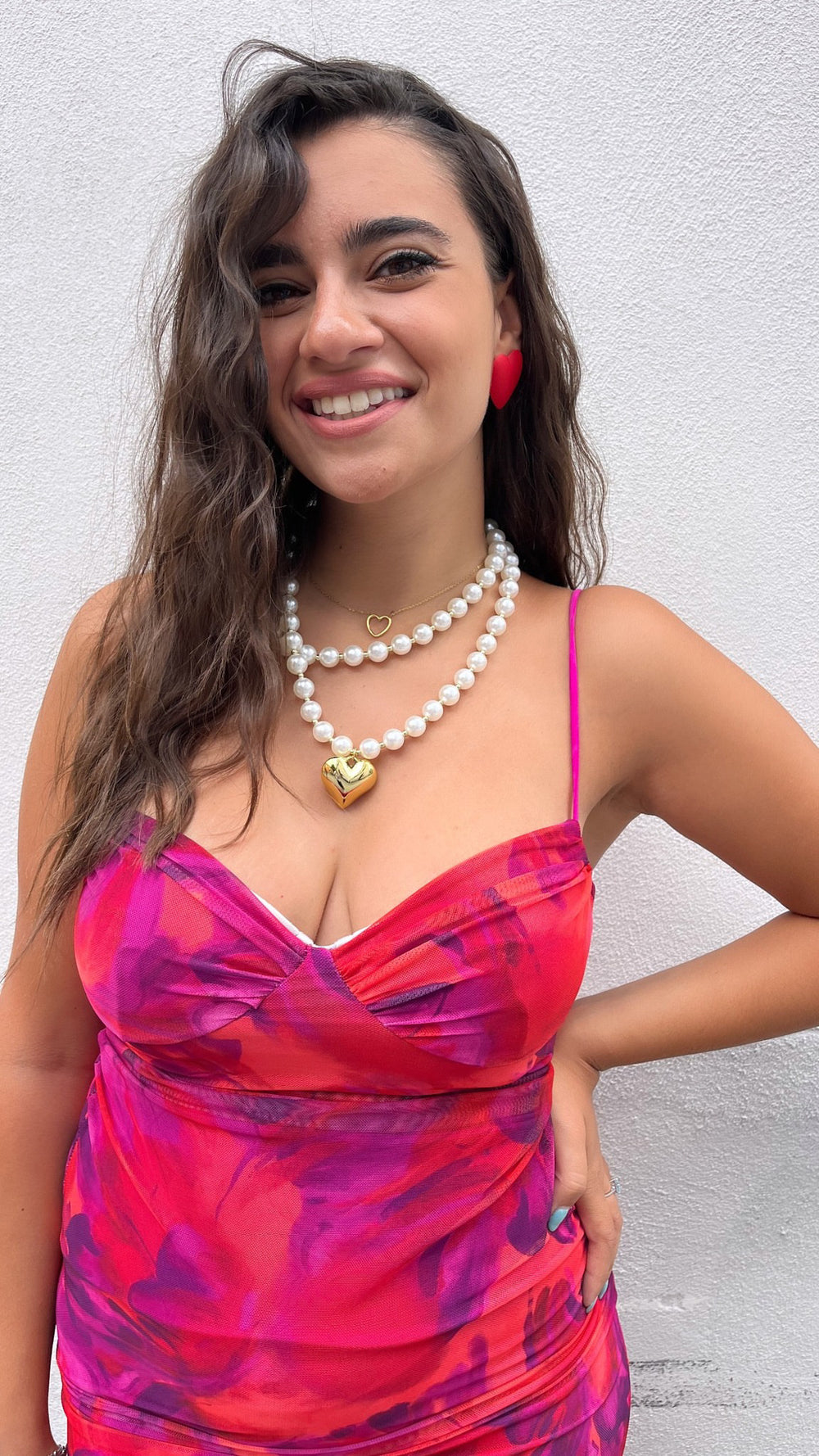 Abito Honolulu Fucsia