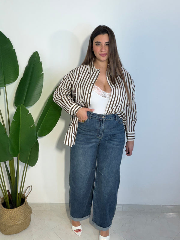 Jeans Ballon Sabbiato