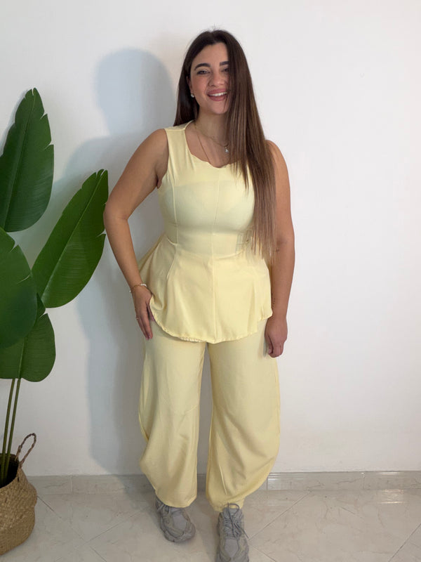 Coordinato Jasmine Giallo