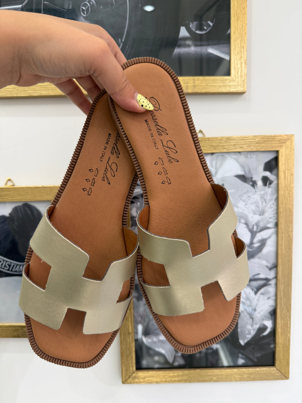 PRE ORDINE (4/5 GG) Ciabattina Summer Oro