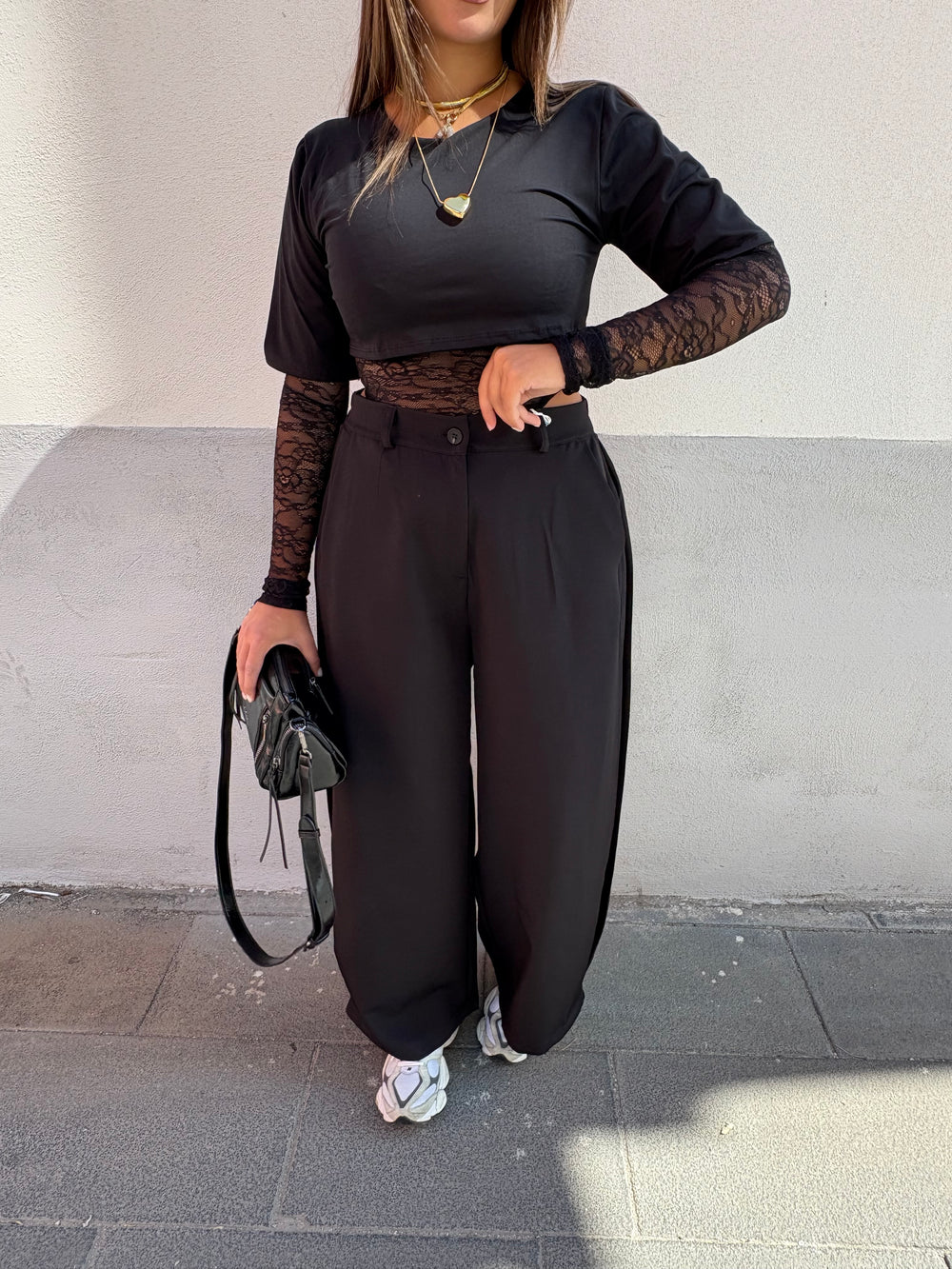 Pantalone Ballon Nero