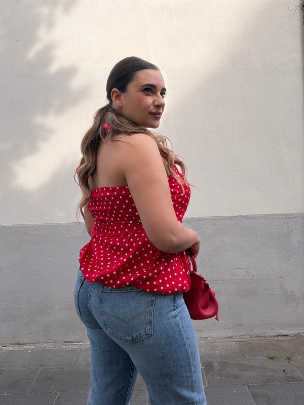 Top Marylin Rosso