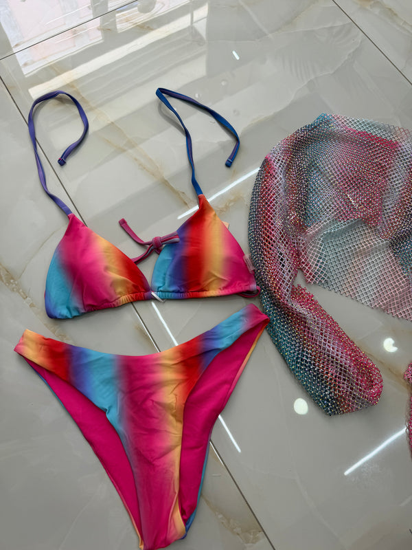 Costume Rainbow Fucsia