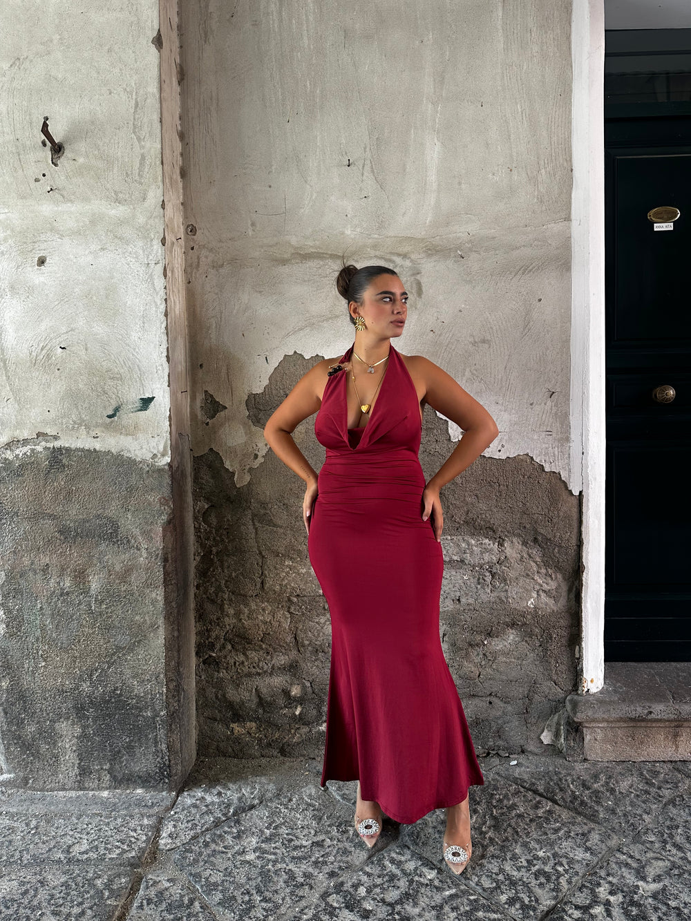 Dress Lucy Bordeaux