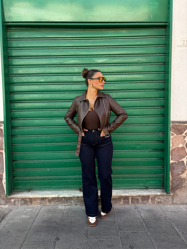 Jeans Flare scuro