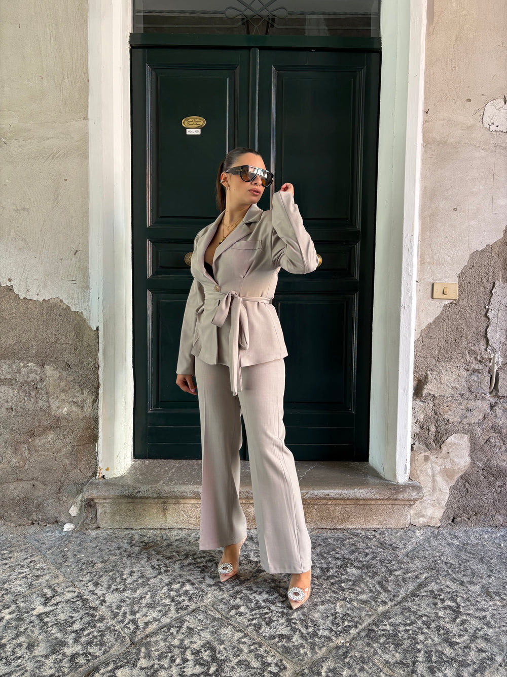 Tailleur Federica Sabbia