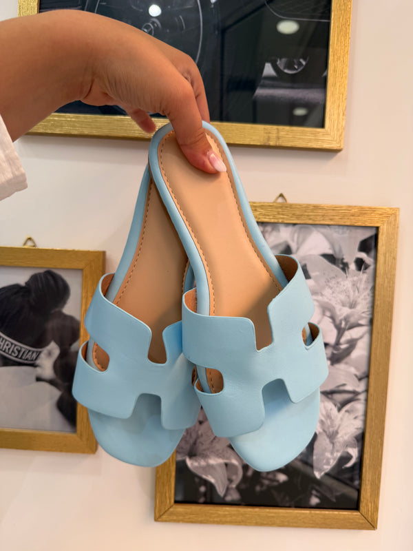 Ciabattina Summer Azzurra
