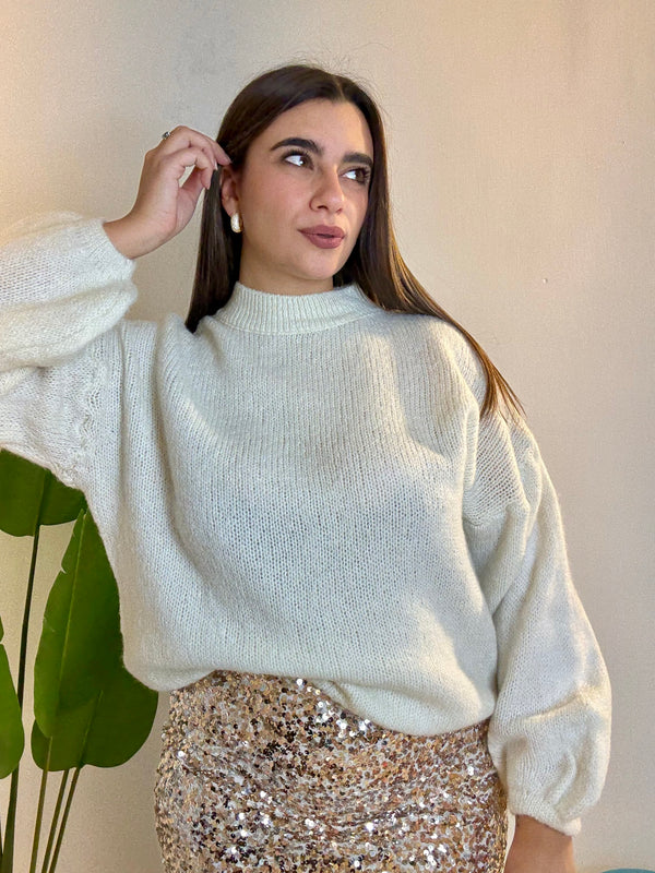 Mini Gonna Paillettes Oro