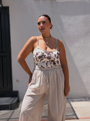 Pantalone Ballon Beige