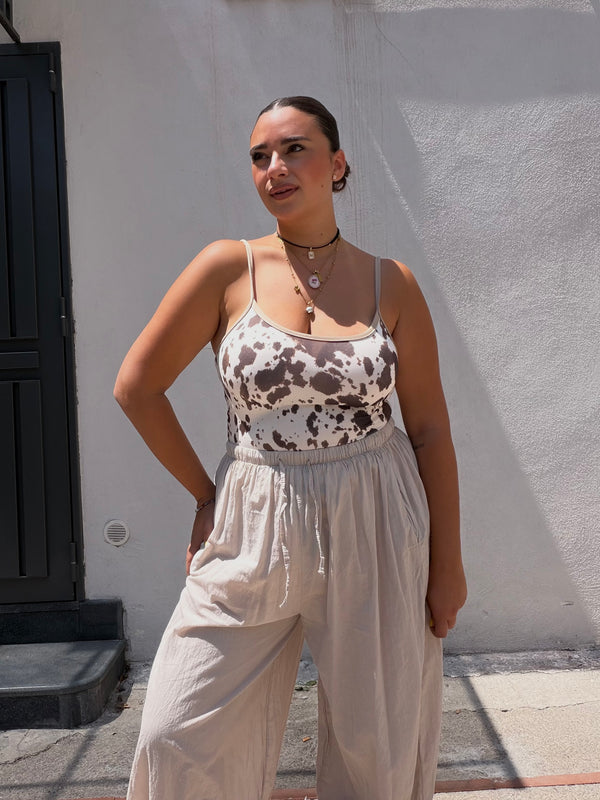 Pantalone Ballon Beige