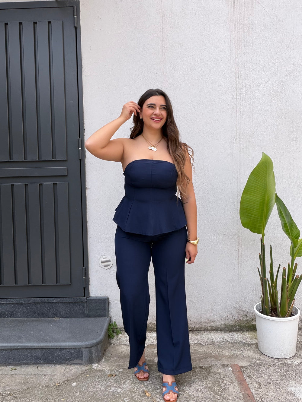 Coordinato Michelle Blu