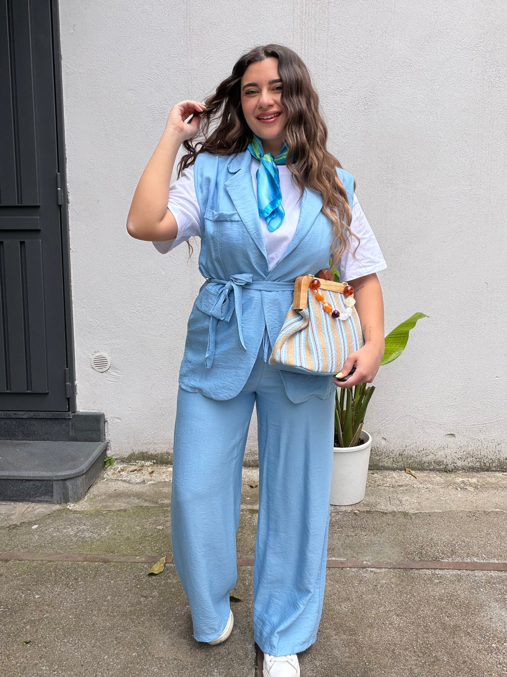Coordset Chloe Azzurro